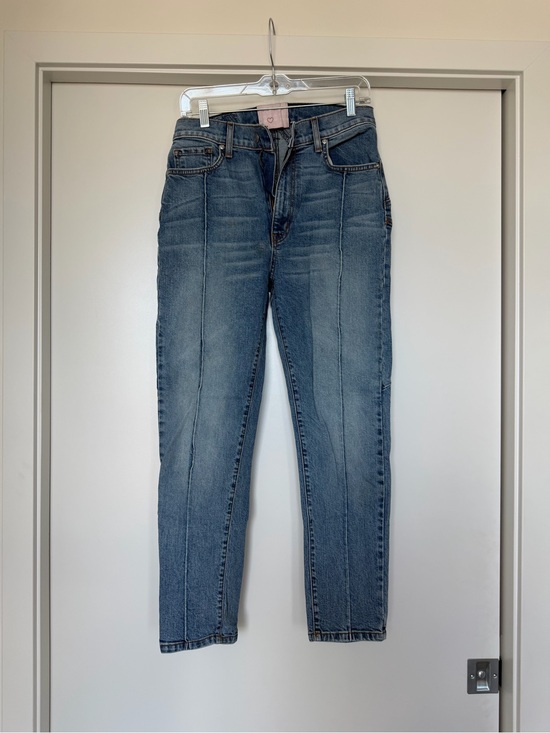 REVICE Denim - REVICE Women's Skinny Jeans in Medium Blue Wash - Unique Star Detail